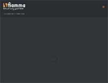 Tablet Screenshot of fiamma.com.br