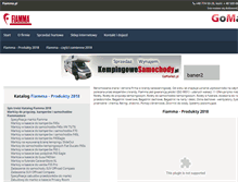 Tablet Screenshot of fiamma.pl